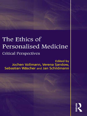 cover image of The Ethics of Personalised Medicine